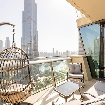 Larbi Breathtaking Burj And Fountain View Luxurious 2 Bed Διαμέρισμα Ντουμπάι Εξωτερικό φωτογραφία